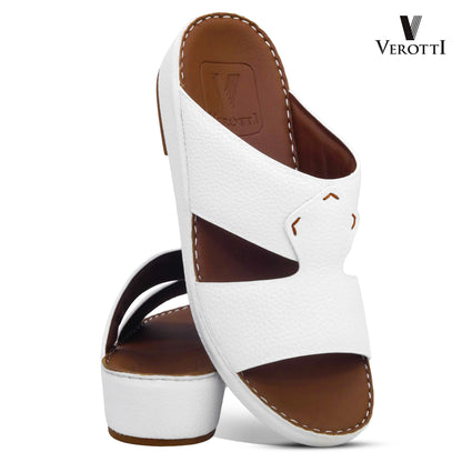 Verotti[X484]VTS-102 White Gents Arabic Sandal