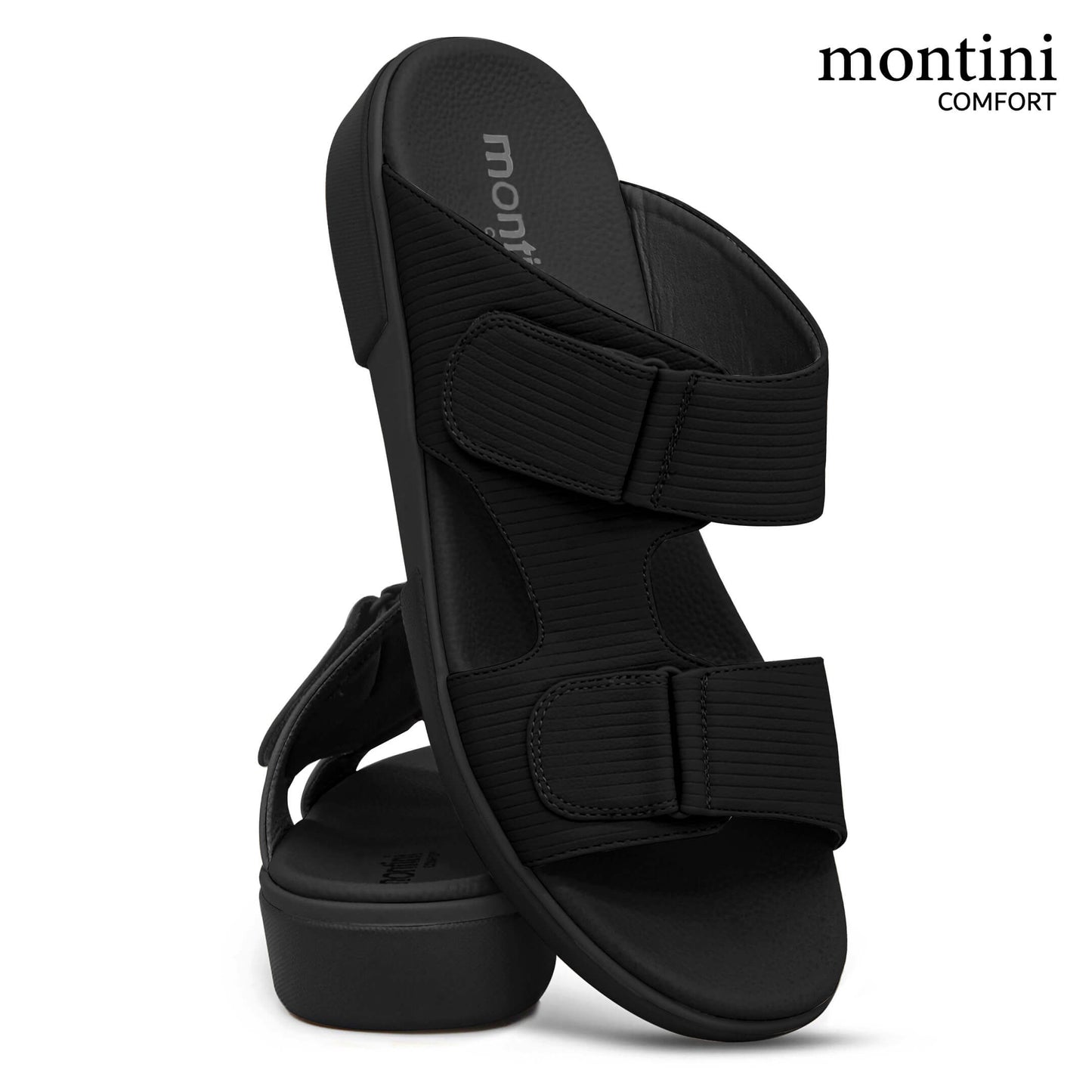 Montini M085(C97) Black Gents Arabic Sandal