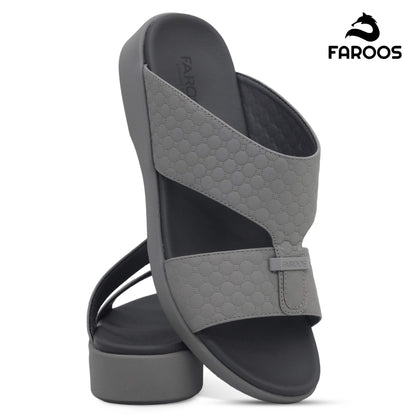 Faroos[F517]M292 صندل عربي رمادي للرجال
