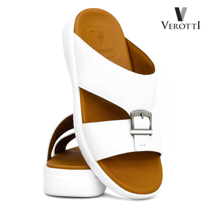 Verotti[X442]VTGE-11 White Gents Arabic Sandal