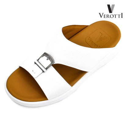 Verotti[X442]VTGE-11 White Gents Arabic Sandal