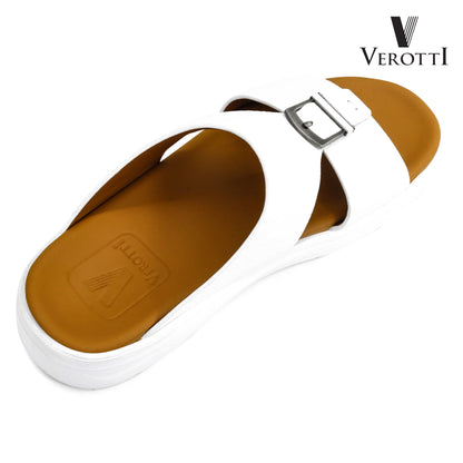 Verotti[X442]VTGE-11 White Gents Arabic Sandal