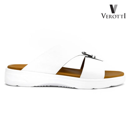 Verotti[X442]VTGE-11 White Gents Arabic Sandal