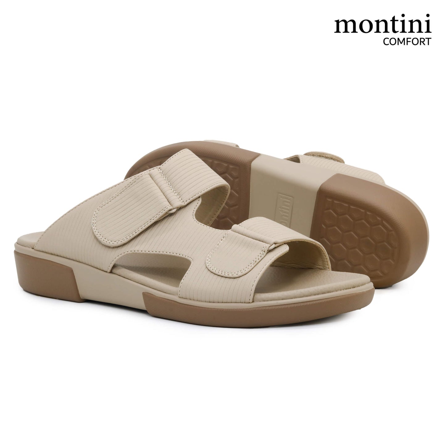 Montini M085(C100) Stone Gents Arabic Sandal