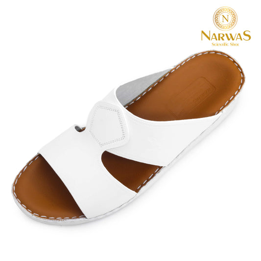 Narwas [F] 1000 White Tan Gents Sandal