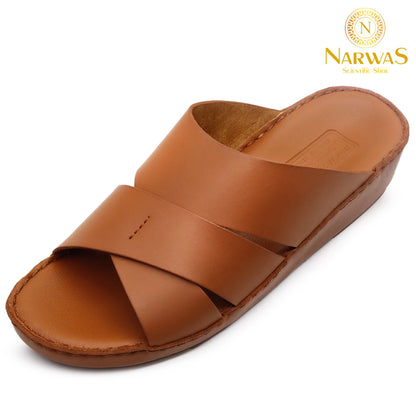 Narwas 453[NG117] Tan Gents Arabic Sandal
