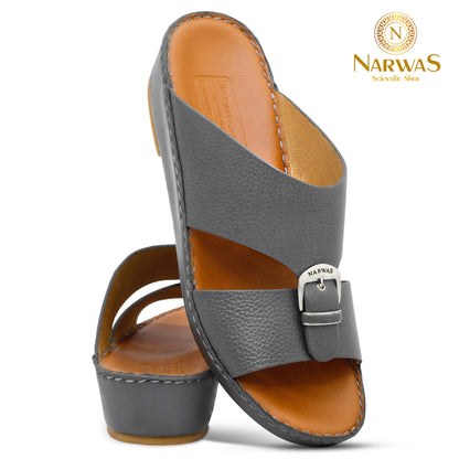 Narwas 410 [NG130] Gray Gents Sandal