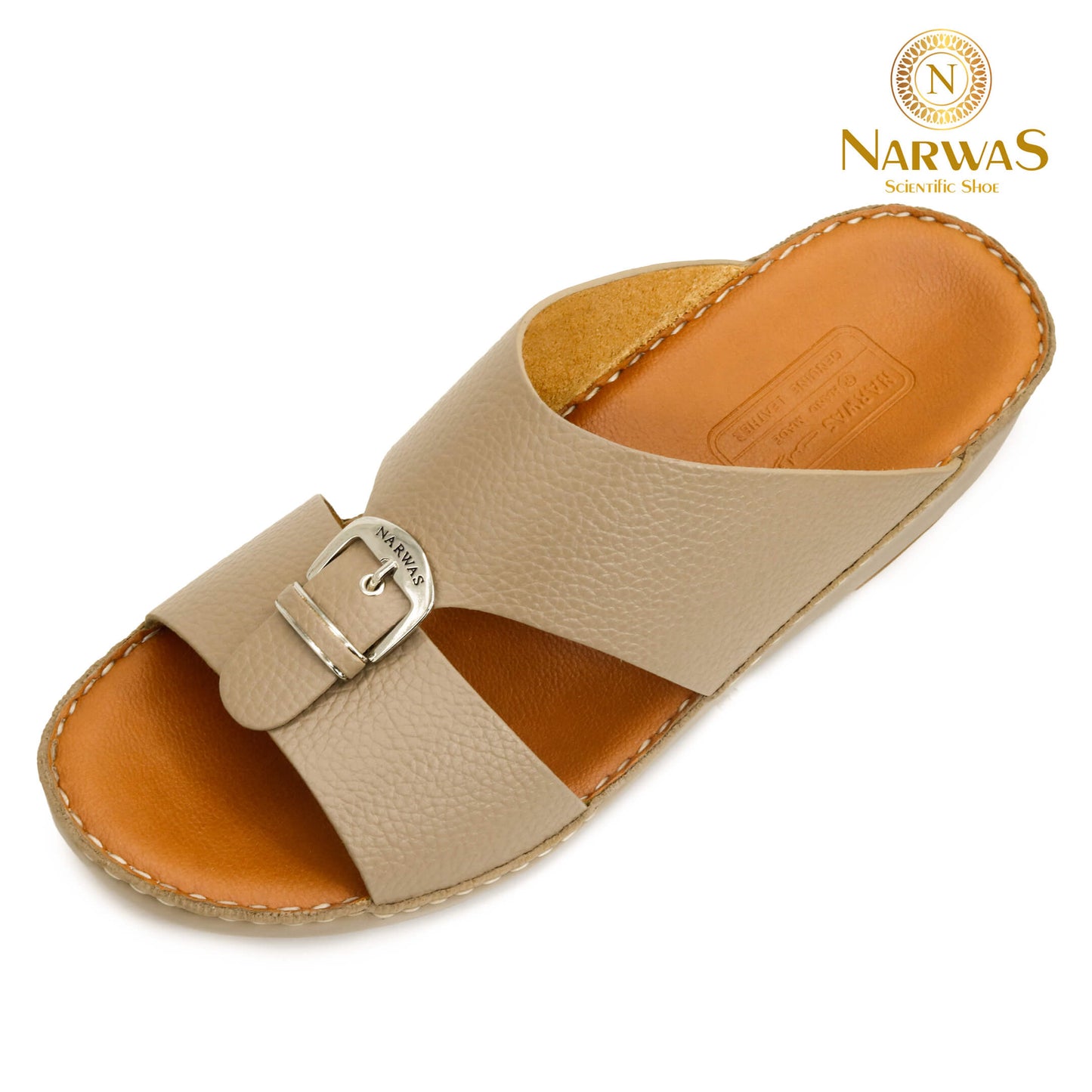 Narwas 410 [NG131] Khaki Gents Sandal