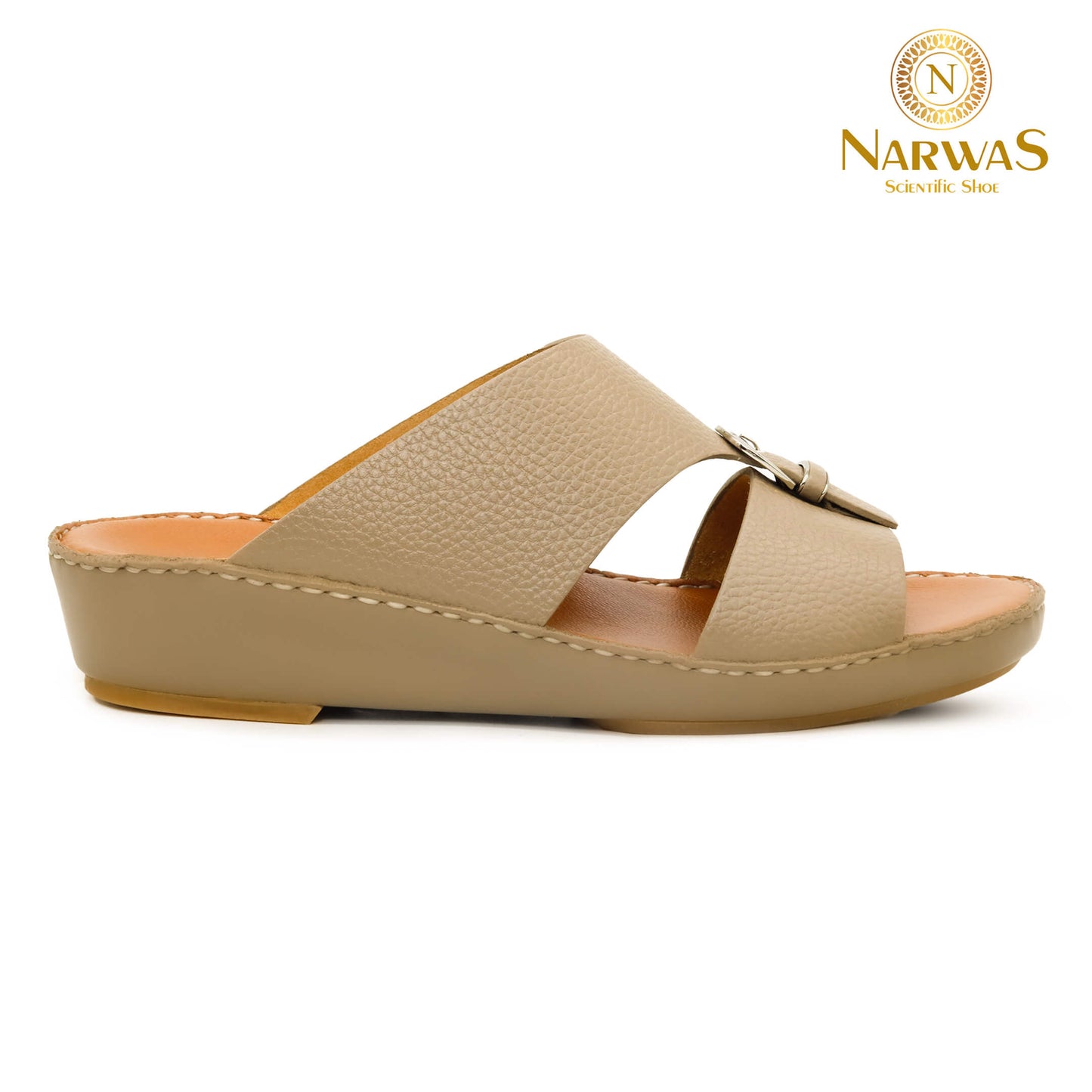 Narwas 410 [NG131] Khaki Gents Sandal