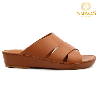 Narwas 453[NG117] Tan Gents Arabic Sandal