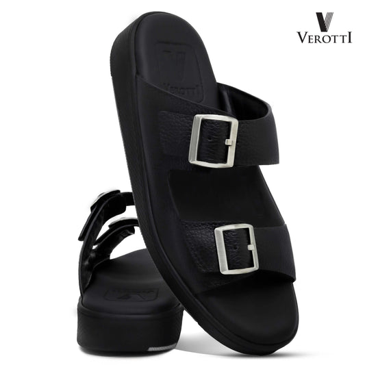 Verotti [X421]VTS-215 Black Gents Arabic Sandal
