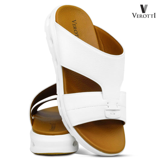 Verotti ON CLOUD[X387]M028 White Gents Arabic Sandal