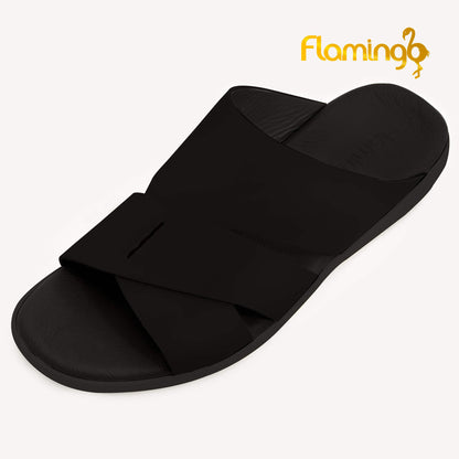 Flamingo[FG97]817 Full Black Gents Arabic Sandal