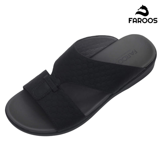 أضيف إلى الحقيبة Faroos[F516]M292 صندل عربي أسود للرجال