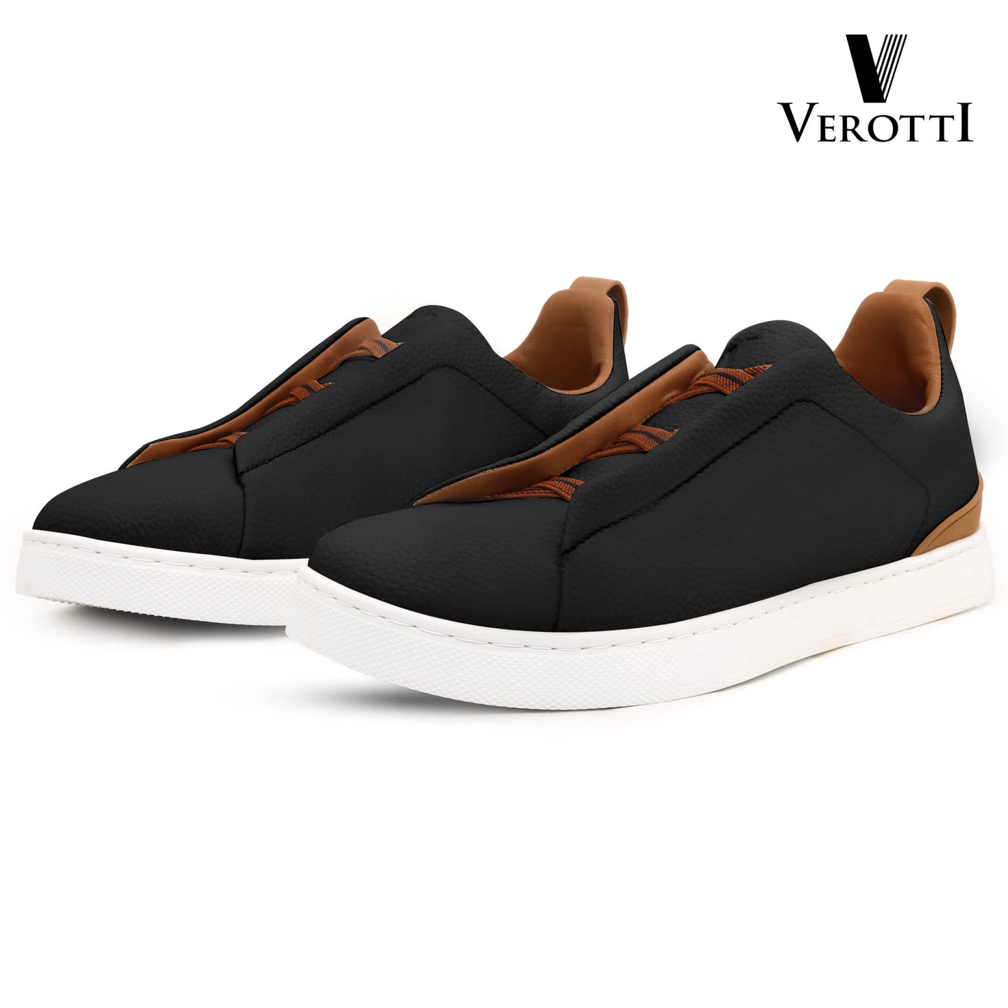 Verotti [X460]955 Black Gents Shoes
