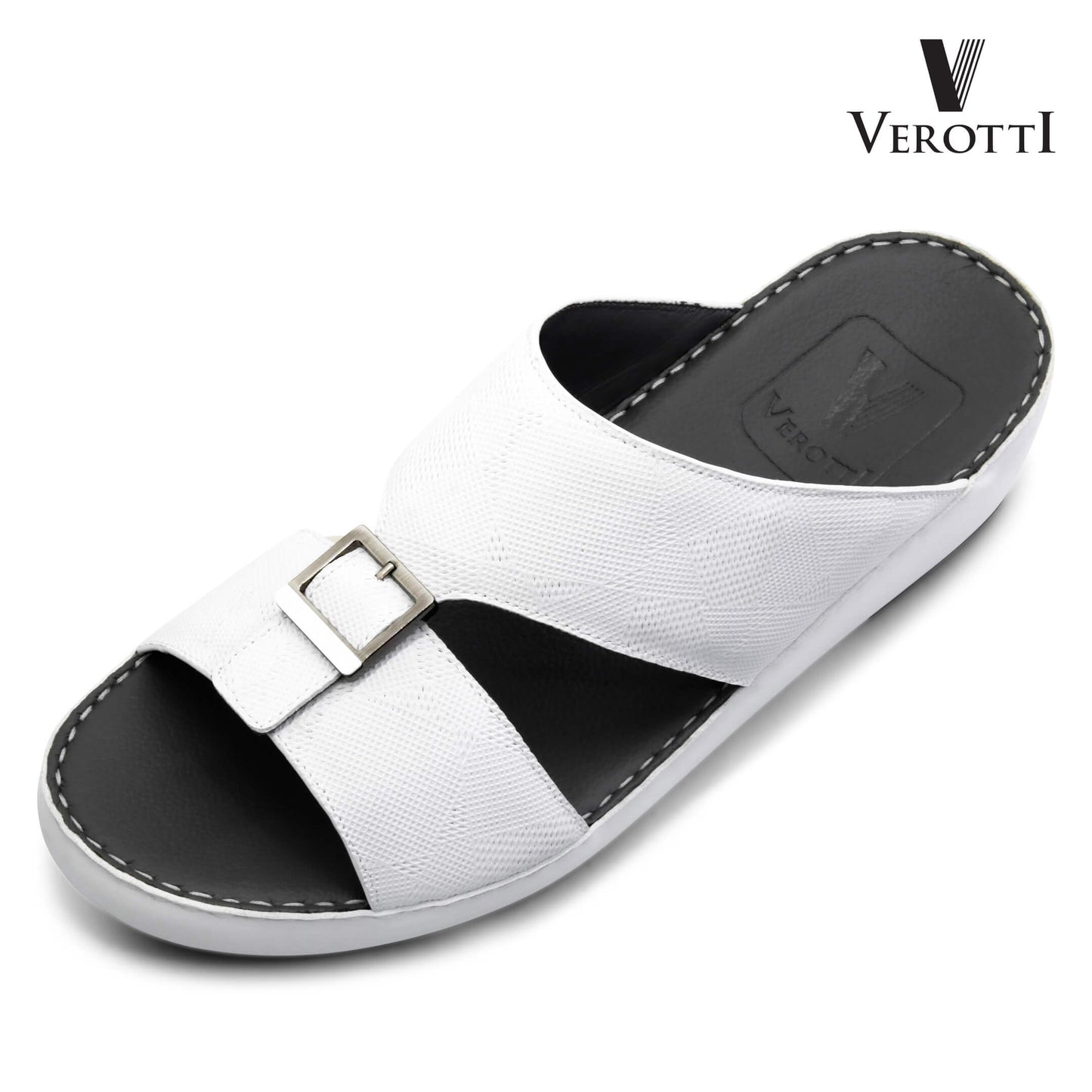 Verotti [X391]VTS-22 White Gents Arabic Sandal