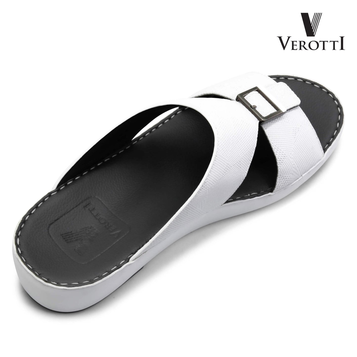 Verotti [X391]VTS-22 White Gents Arabic Sandal