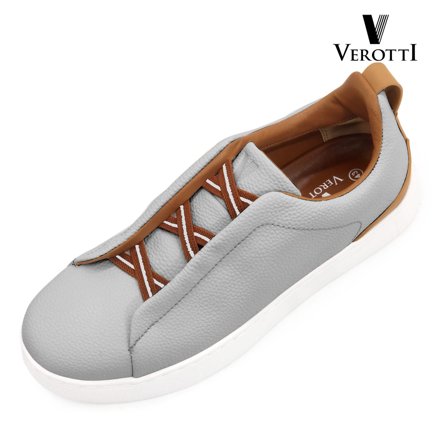 Verotti [X463]955 Gray Gents Shoes