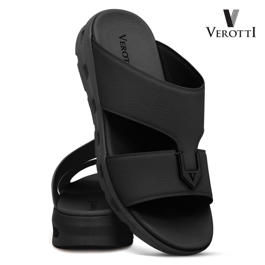 Verotti ON CLOUD[X424]M022 Black Gents Arabic Sandal