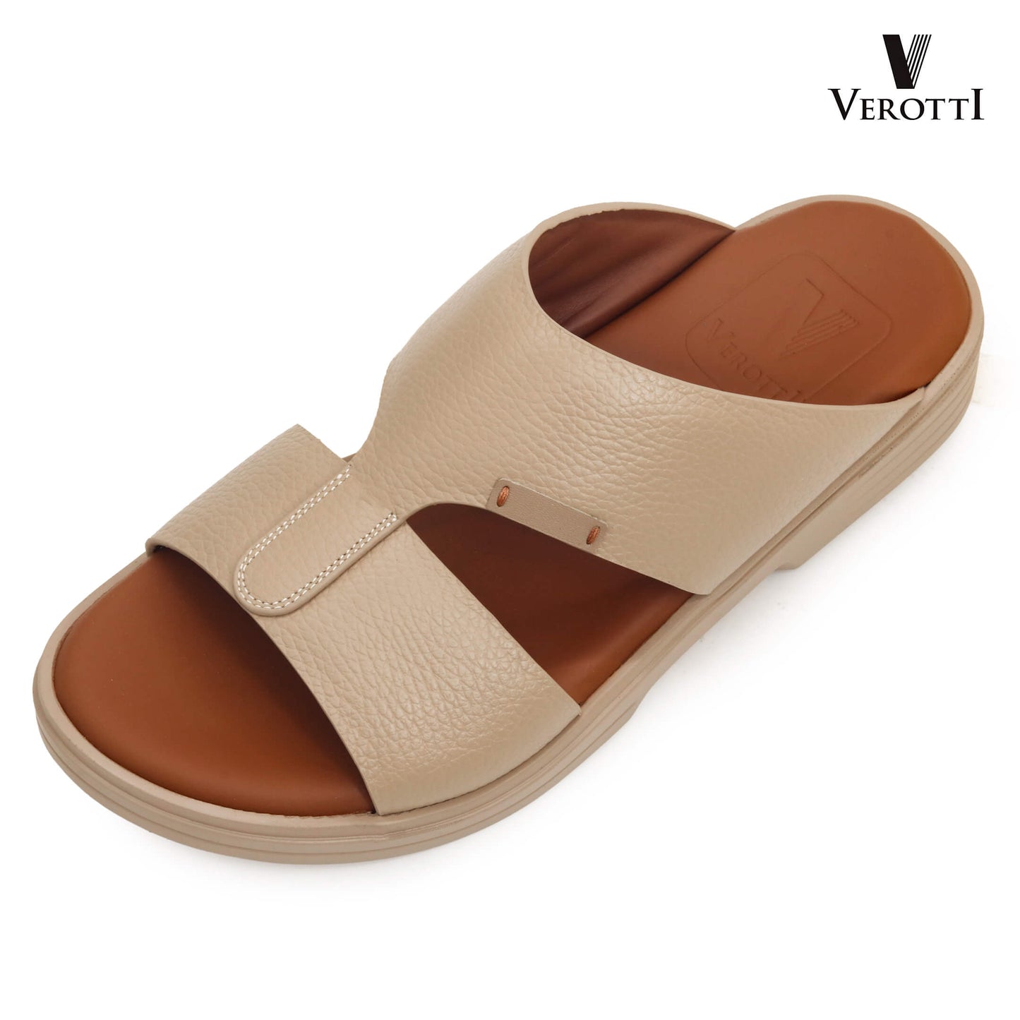 Verotti[X483]FB-512 Stone Gents Arabic Sandal