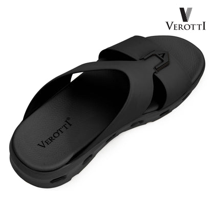 Verotti ON CLOUD[X424]M022 Black Gents Arabic Sandal