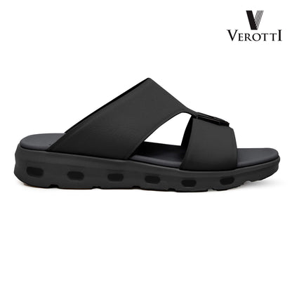 Verotti ON CLOUD[X424]M022 Black Gents Arabic Sandal