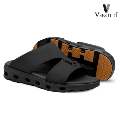 Verotti ON CLOUD[X424]M022 Black Gents Arabic Sandal