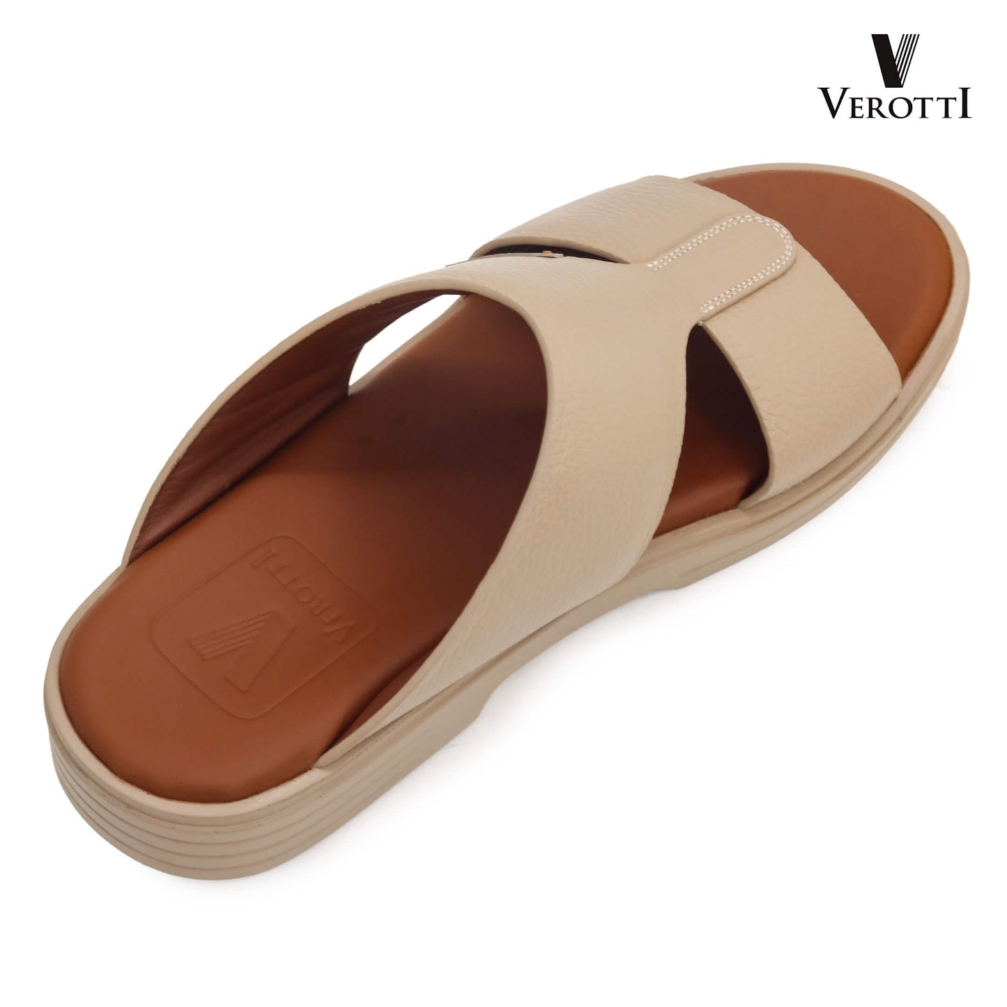 Verotti[X483]FB-512 Stone Gents Arabic Sandal