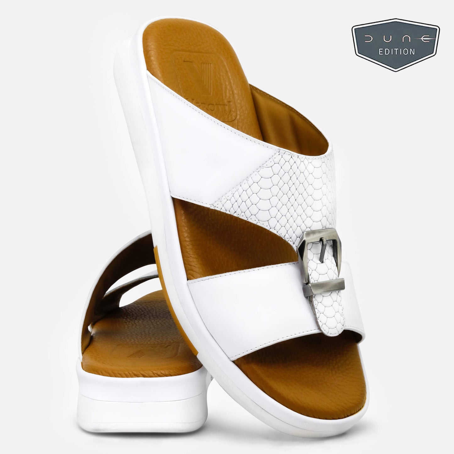 Verotti DUNE EDITION[X349]VCS-04 White Gents Arabic Sandal