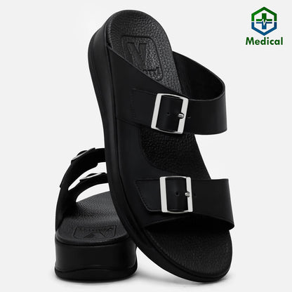 Verotti [X332]ABJ06 Black Gents Arabic Sandal