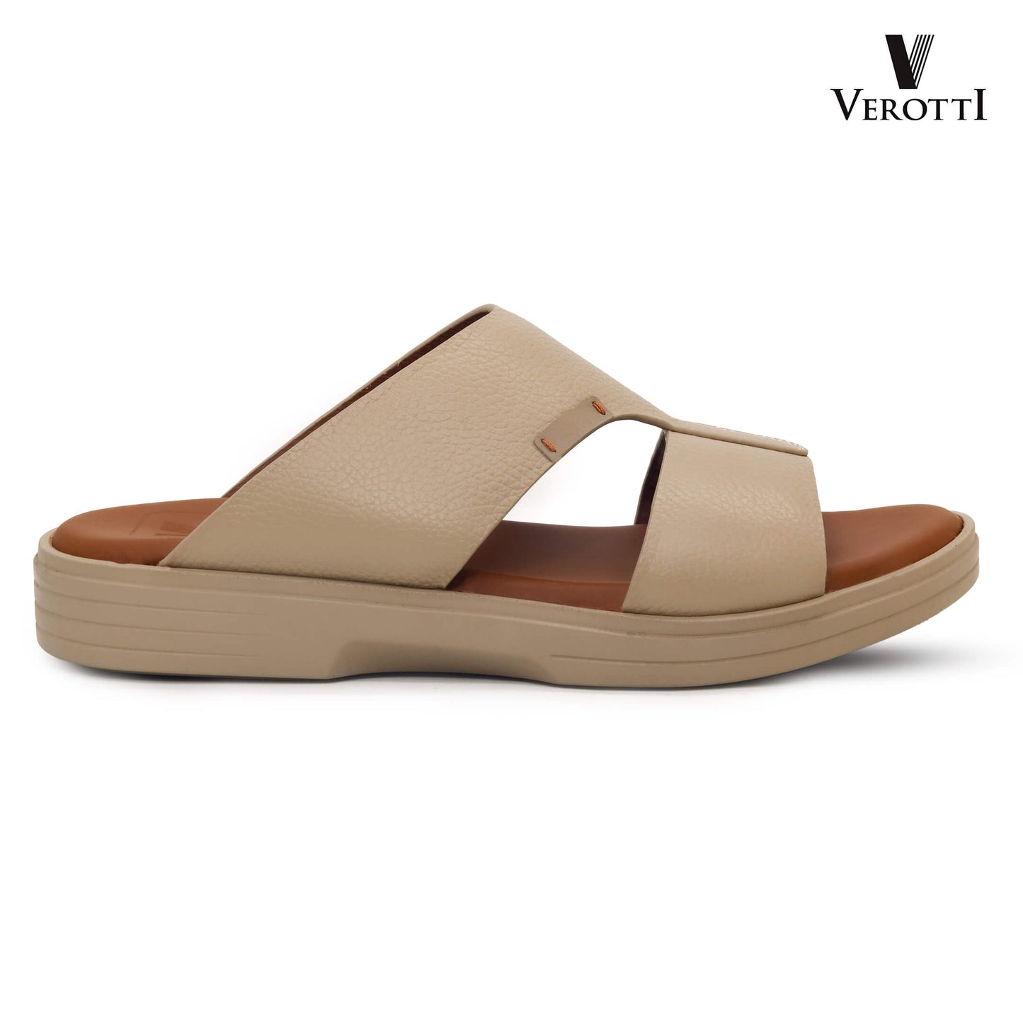 Verotti[X483]FB-512 Stone Gents Arabic Sandal