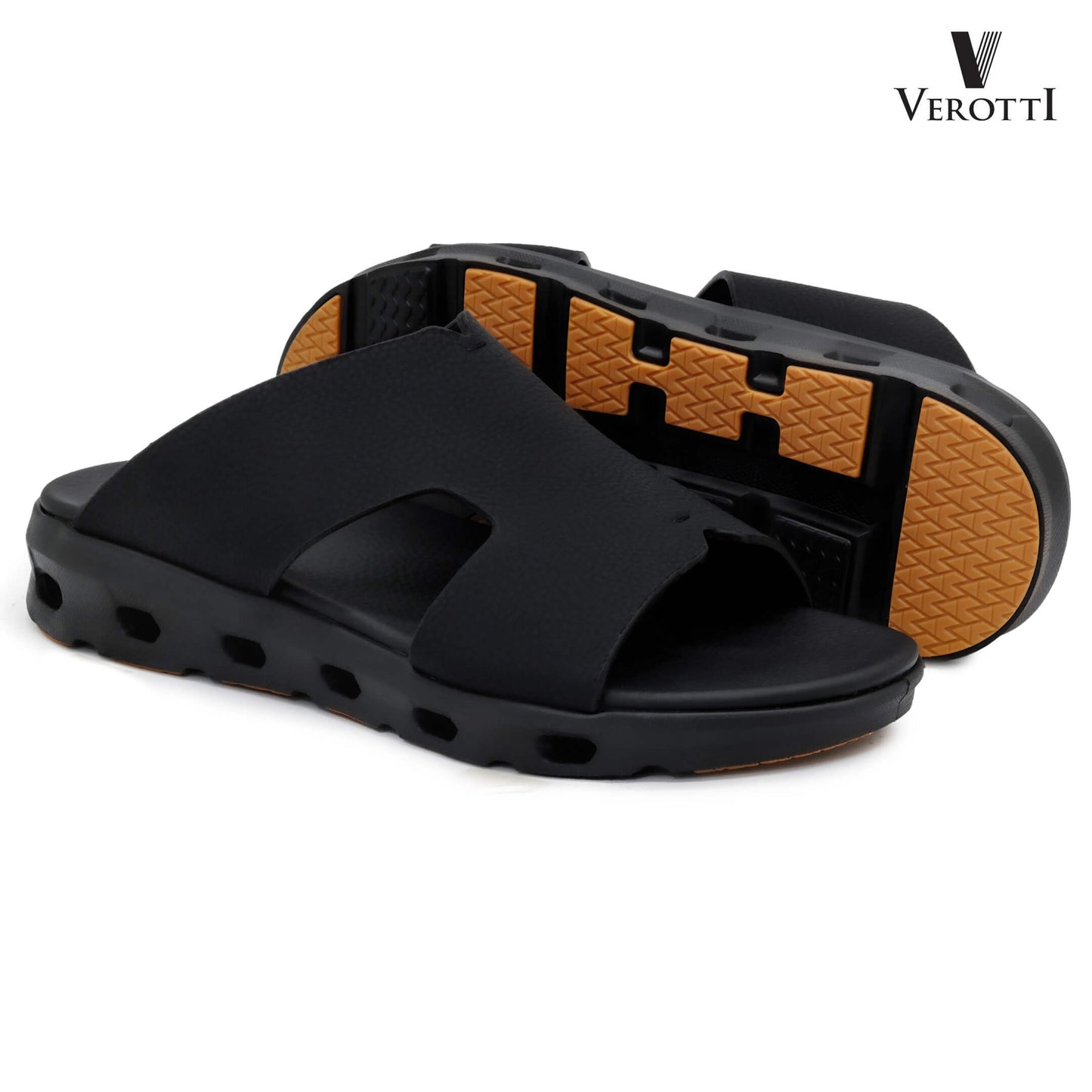 Verotti ON CLOUD [X367]M030 Black Gents Arabic Sandal