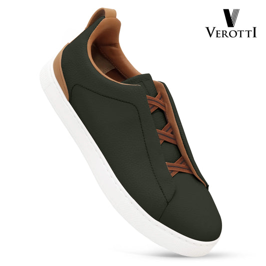 Verotti [X464]955 Olive Gents Shoes