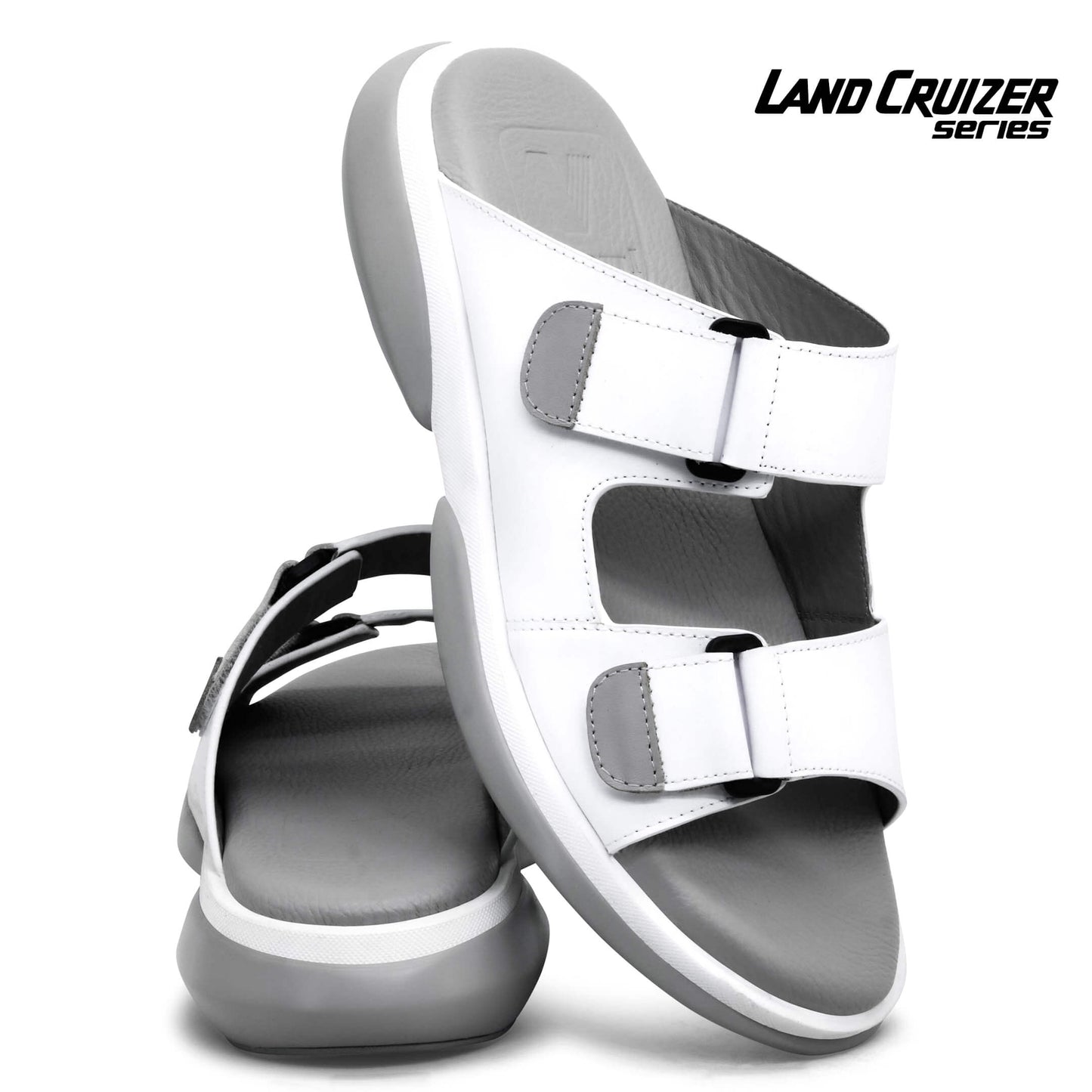 Verotti Land Cruizer[X373]ABCL-01 White Gents Arabic Sandal