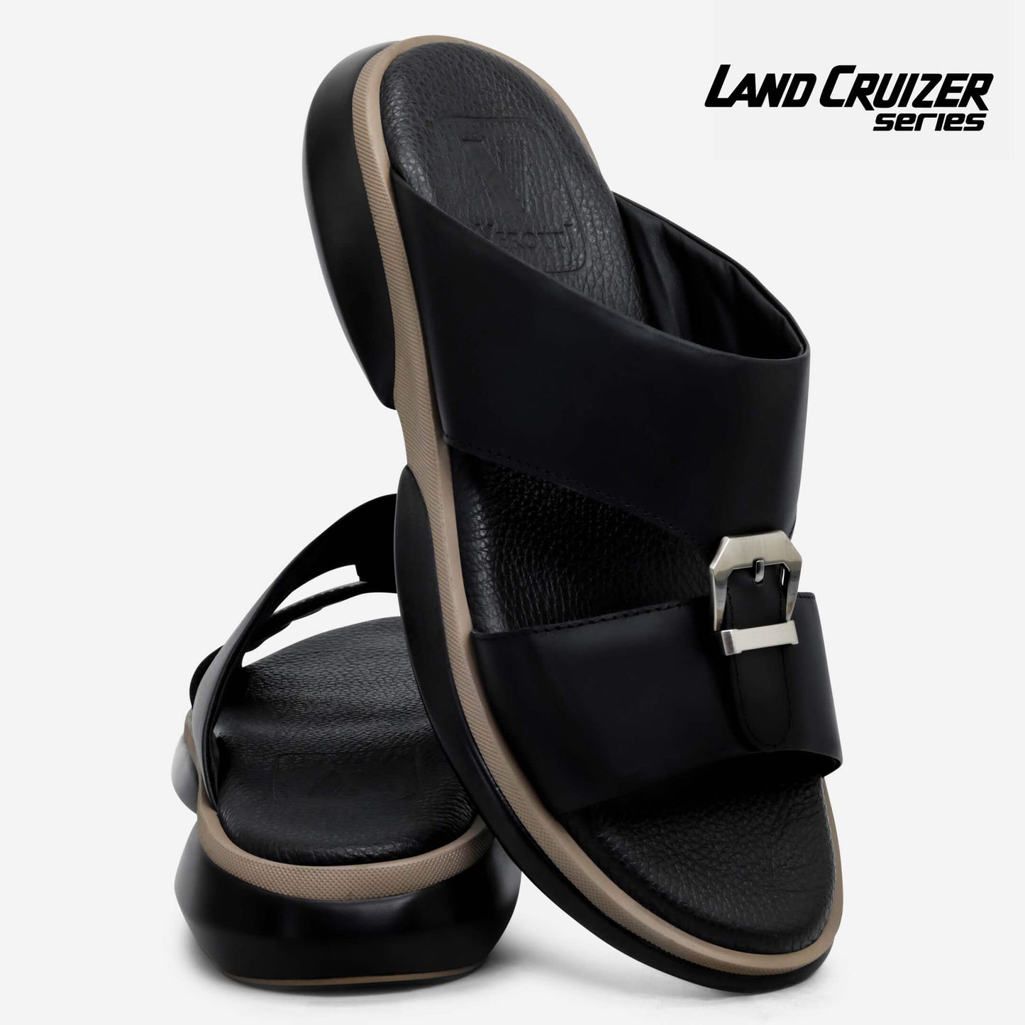Verotti Land Cruizer[X328]ABCL-03 Black Gents Arabic Sandal
