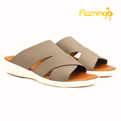 Flamingo[FG100]817 Stone Gents Arabic Sandal