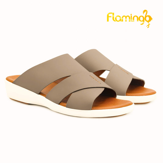 Flamingo[FG100]817 Stone Gents Arabic Sandal