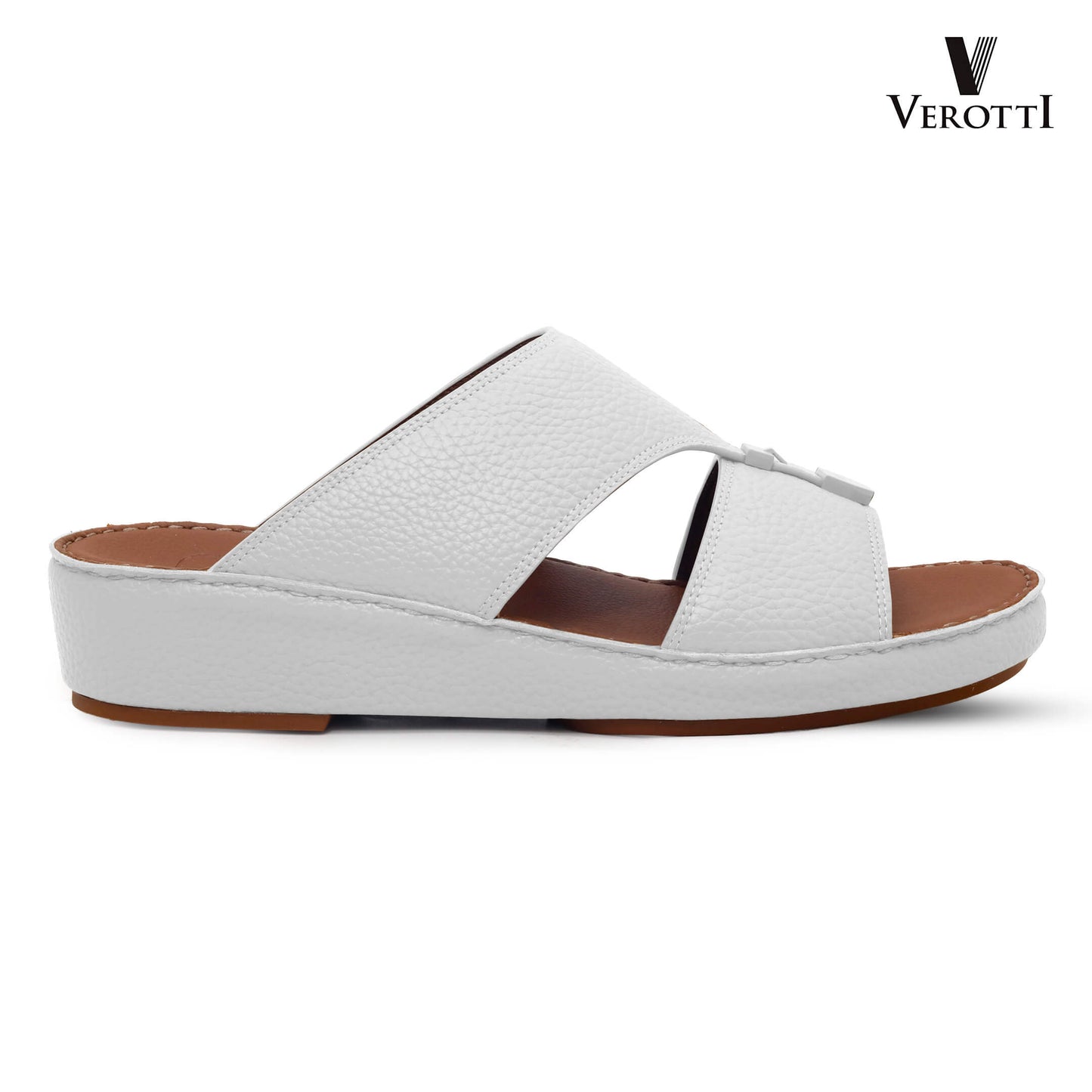 Verotti[X476]VTS-91 White Gents Arabic Sandal