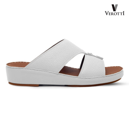 Verotti[X476]VTS-91 White Gents Arabic Sandal