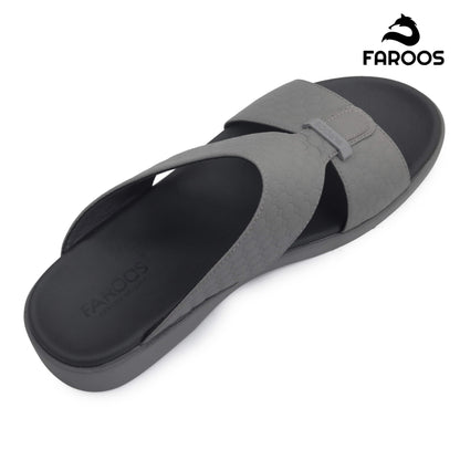Faroos[F517]M292 صندل عربي رمادي للرجال