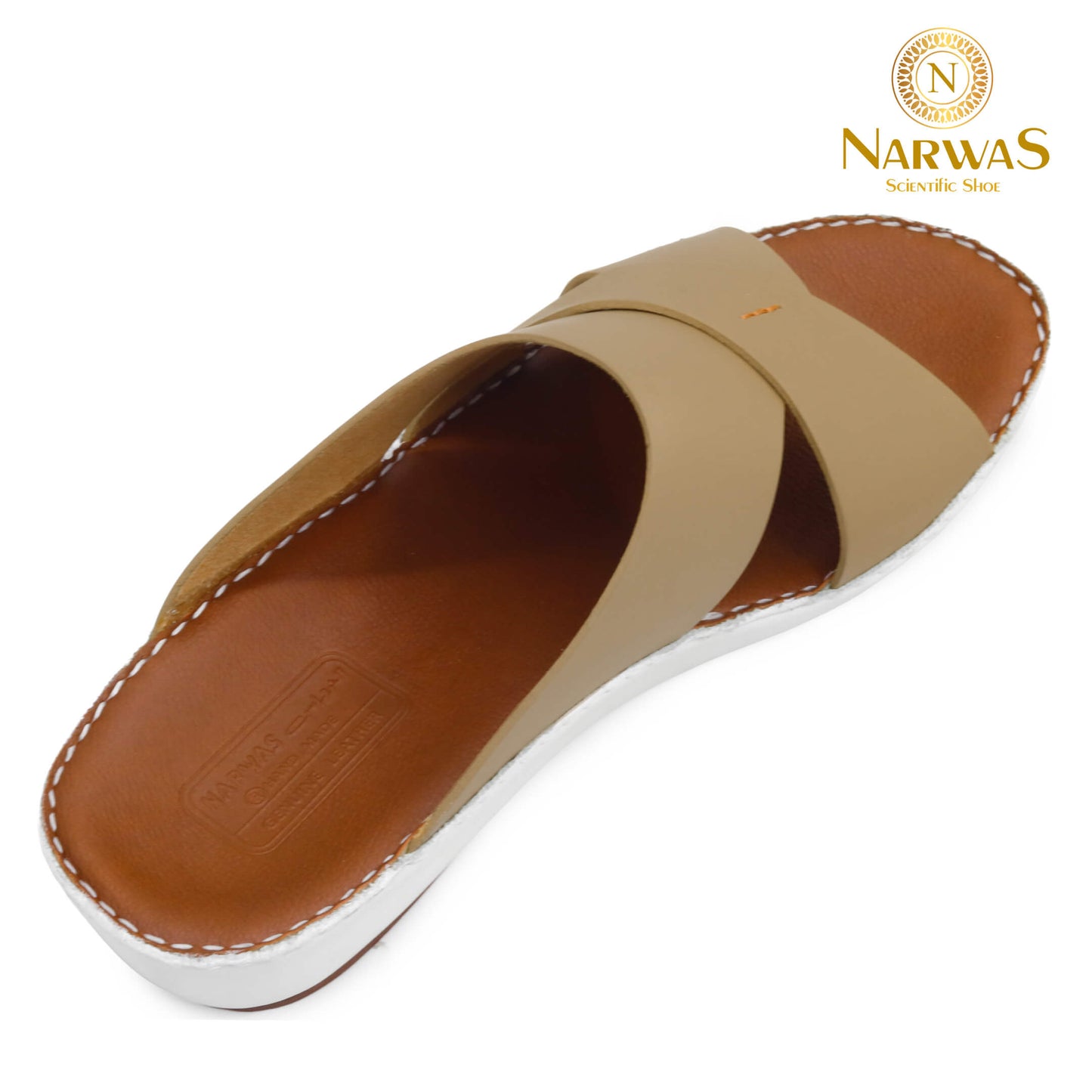 Narwas 453 [NG139] Beige Arabic Gents Sandal