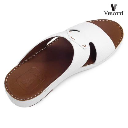 Verotti[X484]VTS-102 White Gents Arabic Sandal