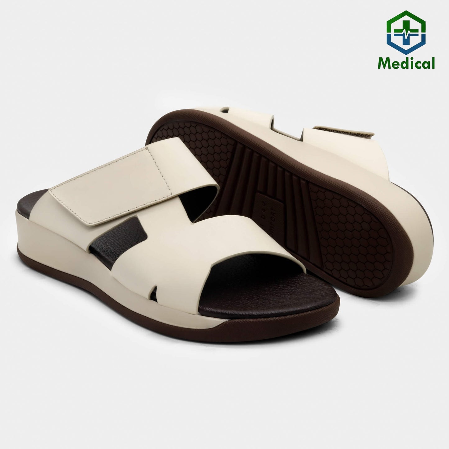Verotti [X337]ABJ04 Beige Gents Arabic Sandal