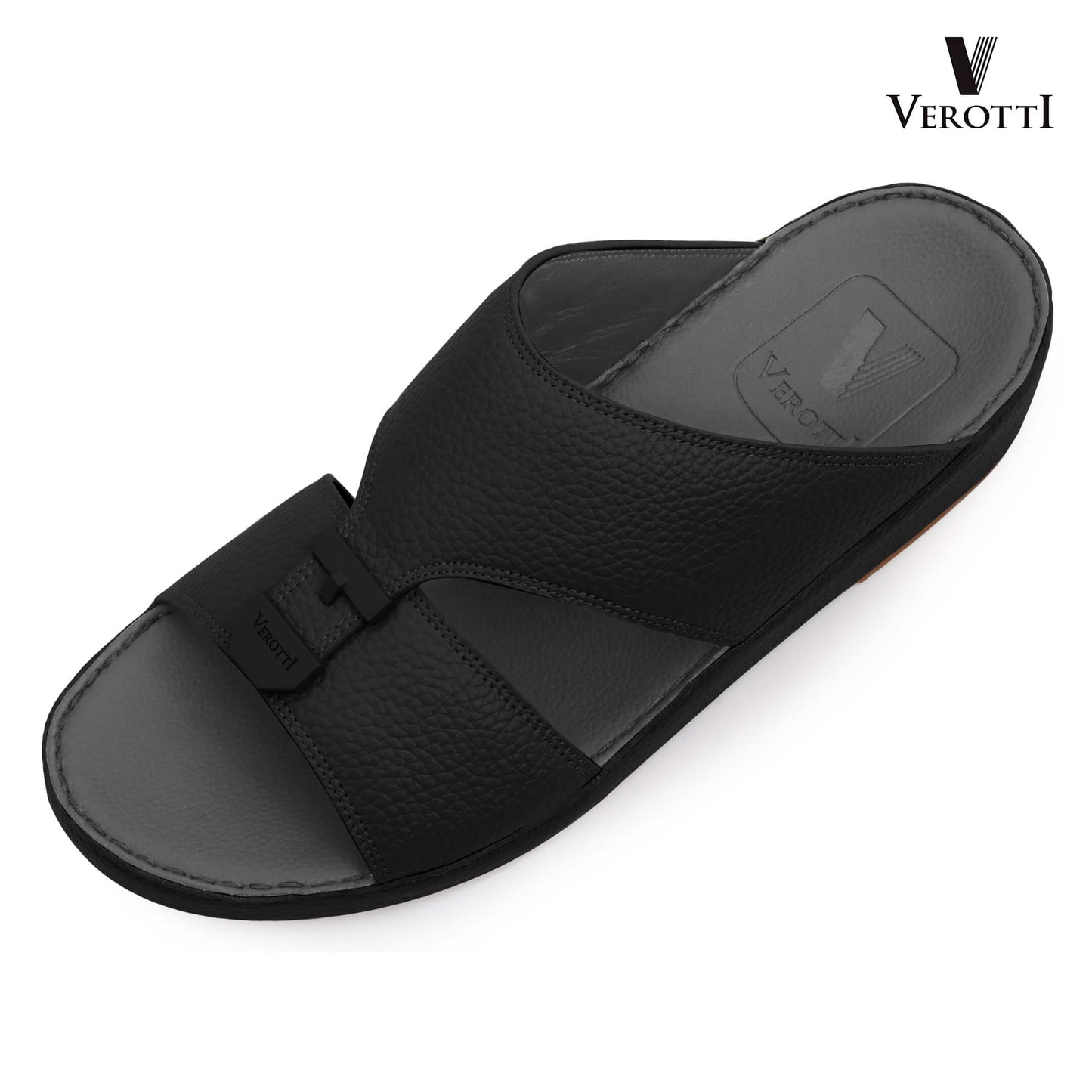 Verotti[X477]VTS-91 Black Grey Gents Arabic Sandal