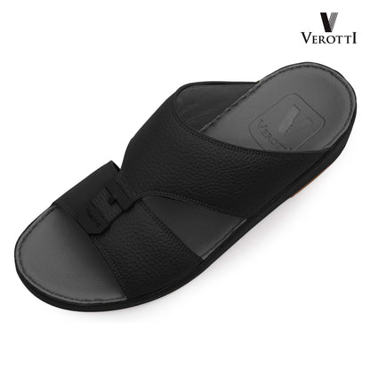 Verotti[X477]VTS-91 Black Grey Gents Arabic Sandal