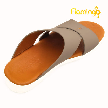 Flamingo[FG100]817 Stone Gents Arabic Sandal