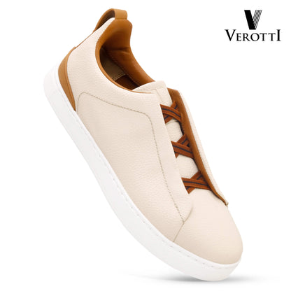 Verotti [X465]955 Beige Gents Shoes
