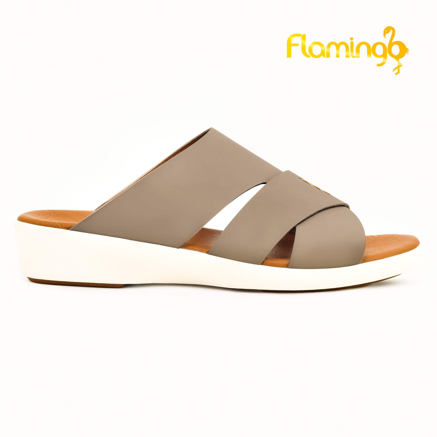 Flamingo[FG100]817 Stone Gents Arabic Sandal