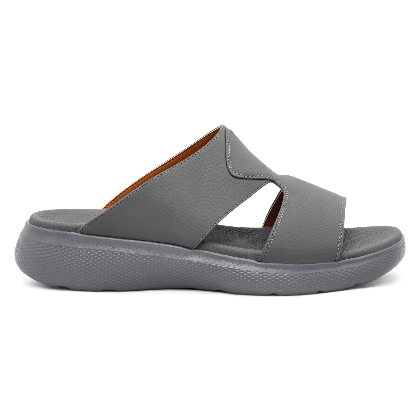 Faroos[F418]M072 Gray Gents Arabic Sandal
