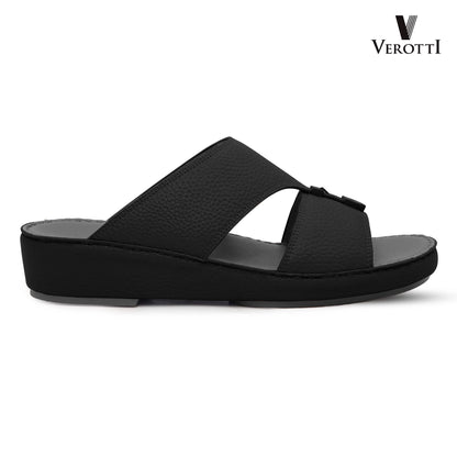 Verotti[X477]VTS-91 Black Grey Gents Arabic Sandal